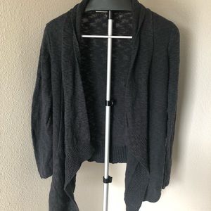 Eileen Fisher Open Front Drapey Cardigan